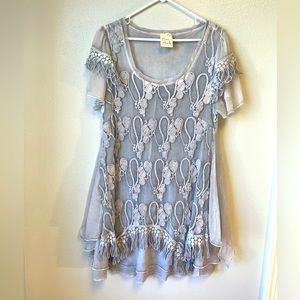 Cute Periwinkle Dress in the size Large